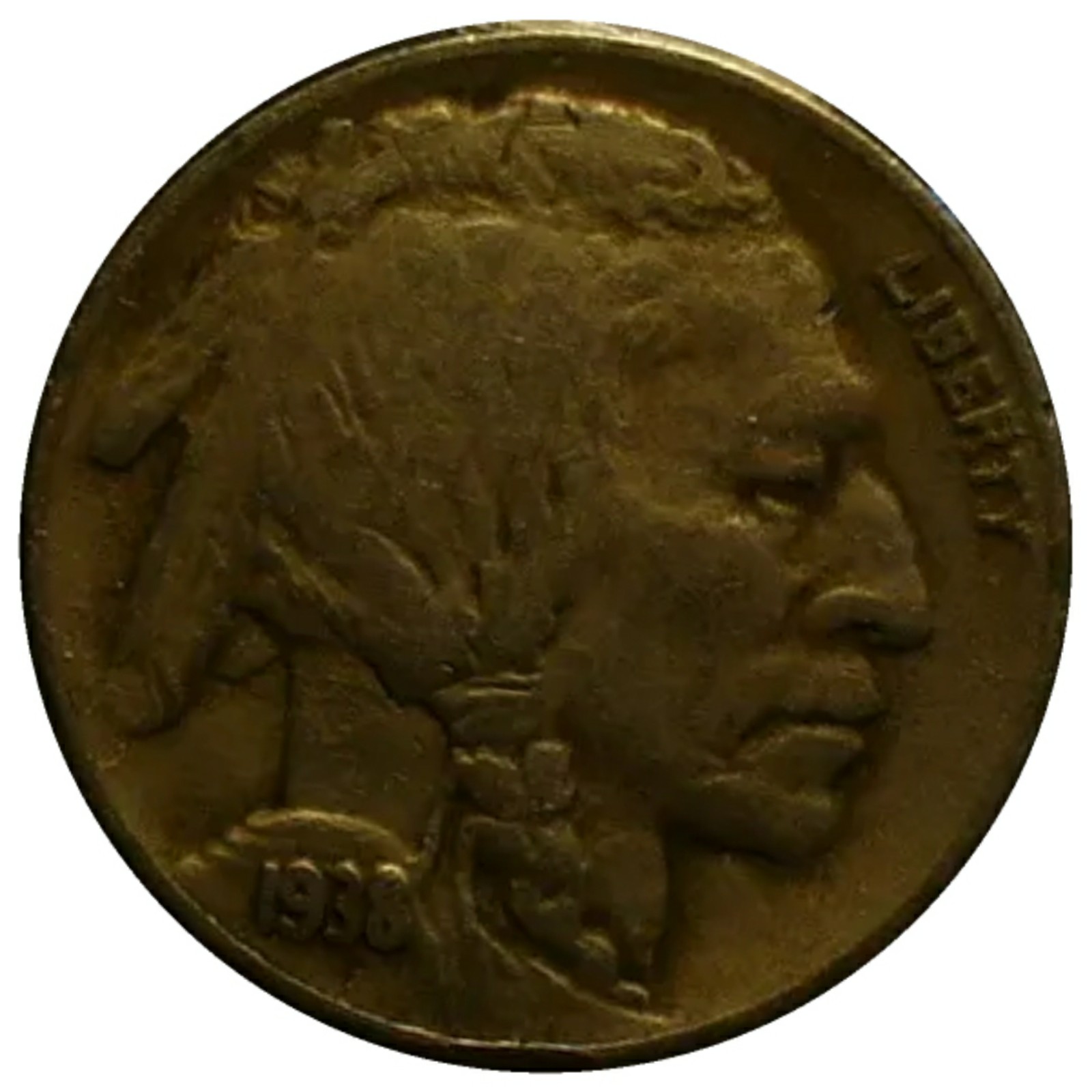 1938-D-5c-Buffalo-Nickel